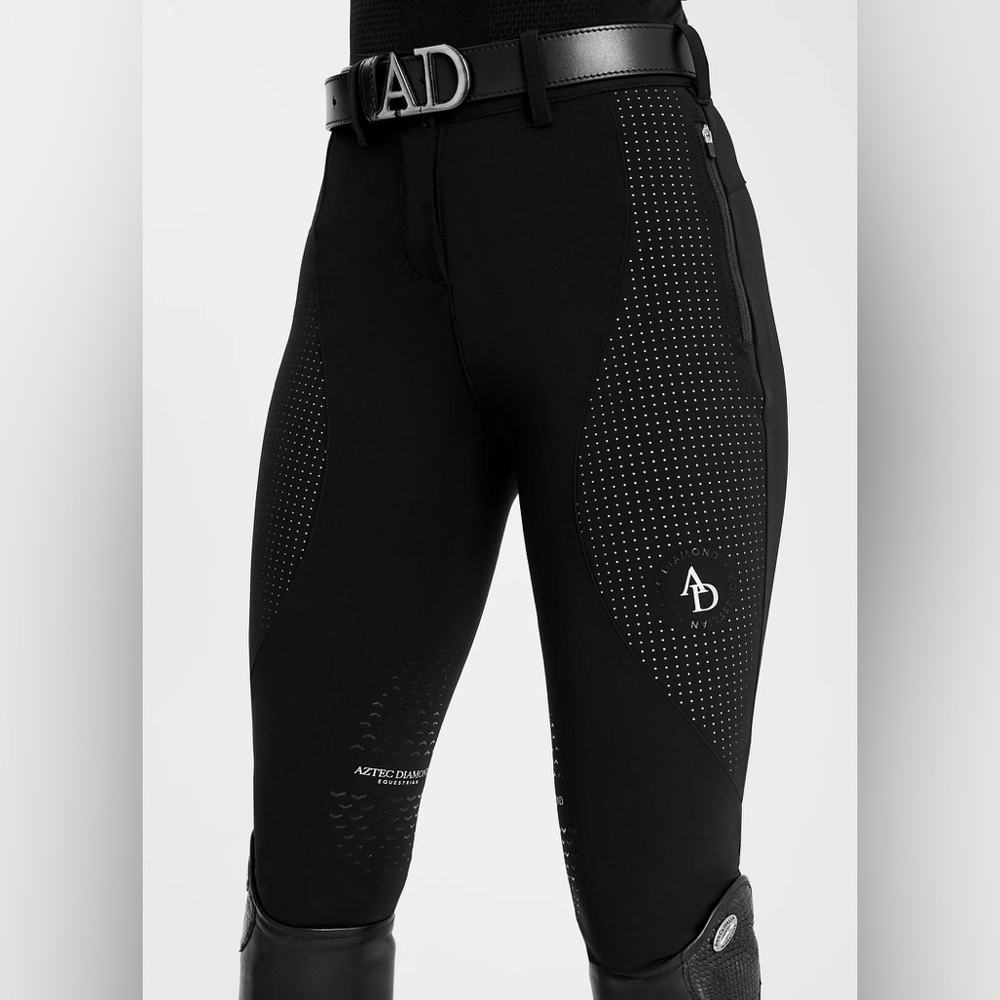 NWoT Aztec Diamond Performance Equestrian Riding Breeches UK 8